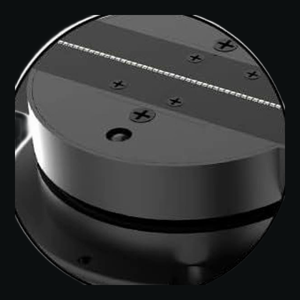 Rotor hub: Infrared receiver